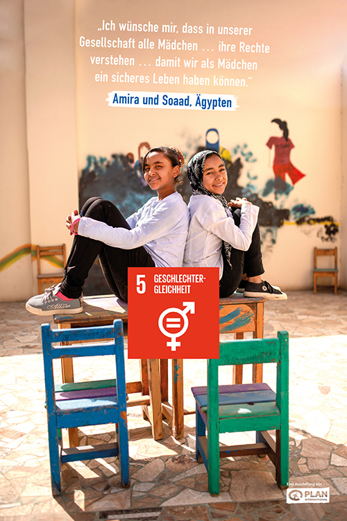Plakat Mission 2030 Geschlechtergleichheit